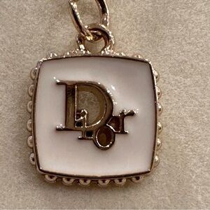 Authentic Dior Charm Gold Tone